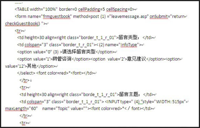 初级网络管理员,章节练习,web网站的建立、管理维护以及网页制作