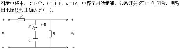 基础知识,真题专项训练,现代技术基础