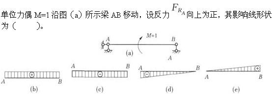 专业基础知识,章节练习,结构力学