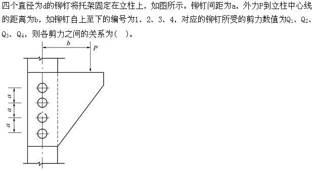 （暖通空调+动力）基础知识,章节练习,公用设备工程师工程科学基础,材料力学