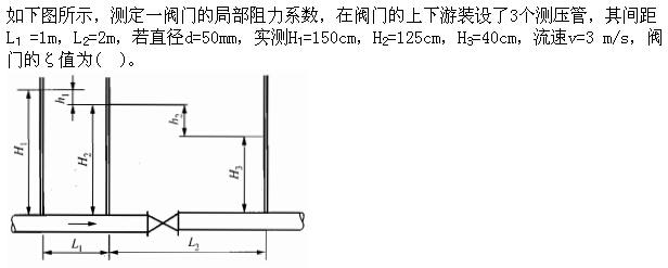 专业基础知识（暖通空调+动力）,章节练习,基础复习,工程流体力学及泵与风机