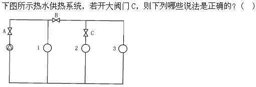 建筑结构与设备,章节练习,建筑设备