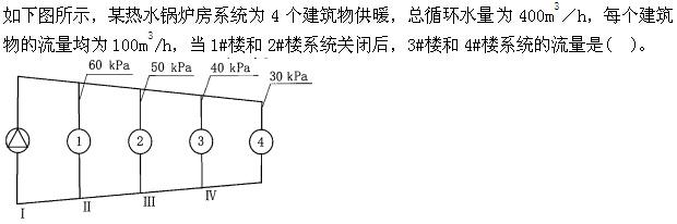 专业案例（暖通空调专业）,章节练习,暖通空调专业案例真题