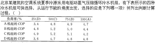 专业案例（暖通空调专业）,章节练习,暖通空调专业案例