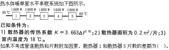 专业案例（暖通空调专业）,章节练习,暖通空调专业案例