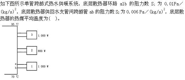 专业案例（暖通空调专业）,模拟考试,2022年专业案例（暖通空调）模拟试卷