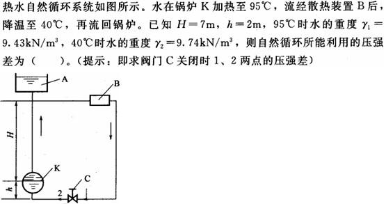 专业案例（动力专业）,章节练习,专业案例（动力专业）