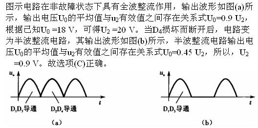 基础知识（给排水）,章节练习,现代技术基础电气技术基础