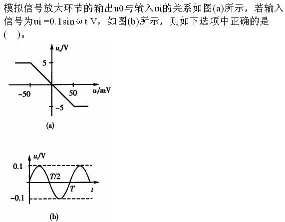 基础知识（给排水）,章节冲刺,现代技术基础