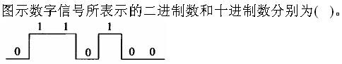 基础知识（给排水）,章节冲刺,现代技术基础