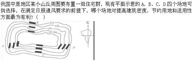 设计前期与场地设计,章节练习,基础复习,场地设计综合练习1