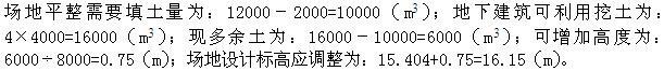 设计前期与场地设计,章节练习,设计前期