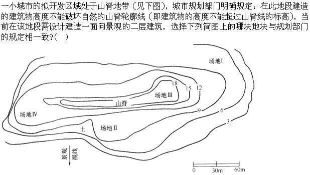 设计前期与场地设计,章节练习,基础复习,设计前期综合练习1