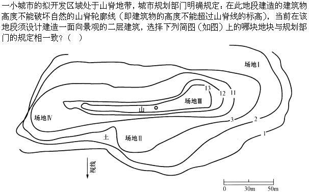 设计前期与场地设计,章节练习,设计前期