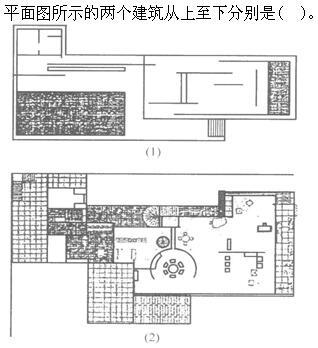 建筑设计,章节练习,外国建筑史,强化练习