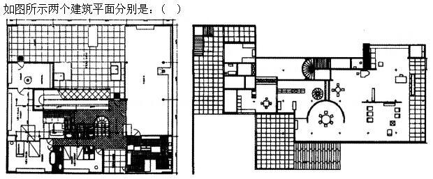 建筑设计,章节练习,外国建筑史,强化练习