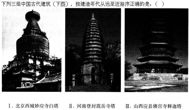 建筑设计,章节练习,基础复习,中国建筑史