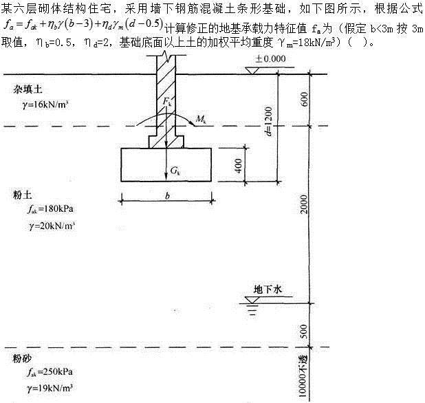 建筑结构,章节练习,建筑结构