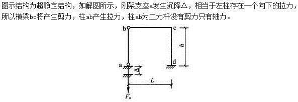 建筑结构,章节练习,建筑力学