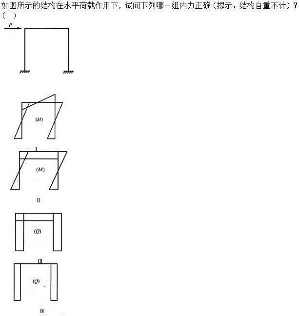 建筑结构,章节练习,建筑结构