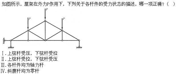 建筑结构,章节练习,建筑力学