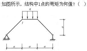 建筑结构,章节练习,建筑结构