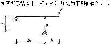 建筑结构,章节练习,建筑力学