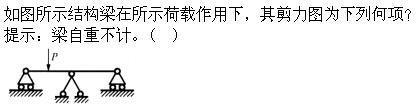 建筑结构,章节练习,建筑力学