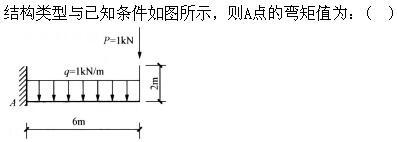 建筑结构,章节练习,建筑力学