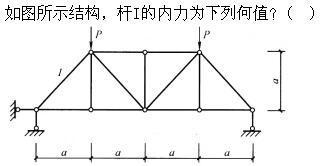 建筑结构,章节练习,建筑力学