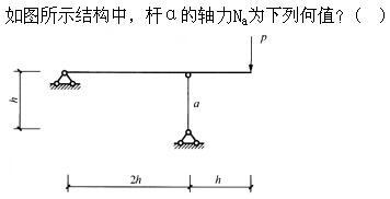 建筑结构,章节练习,建筑力学