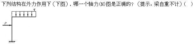 建筑结构,章节练习,建筑力学