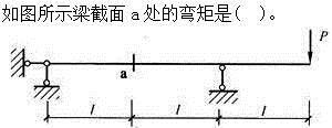 建筑结构,章节练习,建筑力学