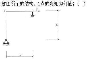 建筑结构,章节练习,建筑力学