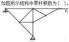 建筑结构,章节练习,建筑力学