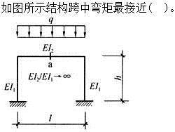 建筑结构,章节练习,建筑力学