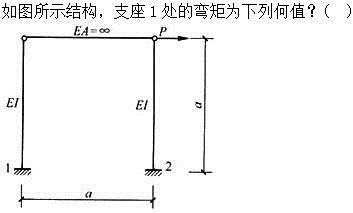 建筑结构,章节练习,建筑力学