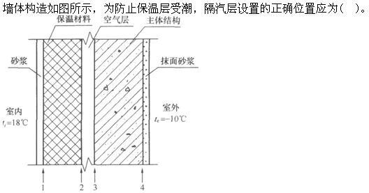 建筑物理与建筑设备,章节练习,建筑物理综合练习