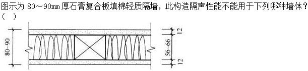 建筑材料与构造,章节练习,建筑构造