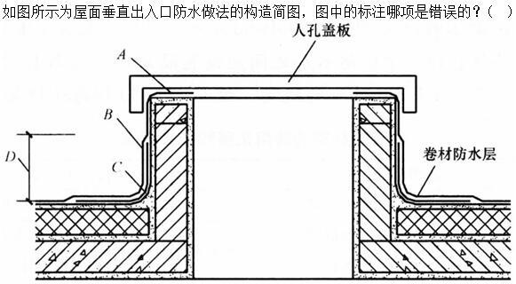 建筑材料与构造,章节练习,建筑构造