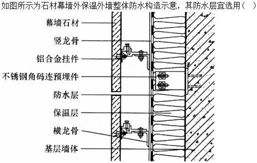 建筑材料与构造,章节练习,建筑构造