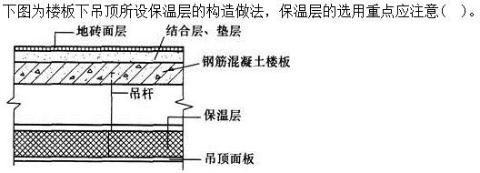 建筑材料与构造,章节练习,建筑构造