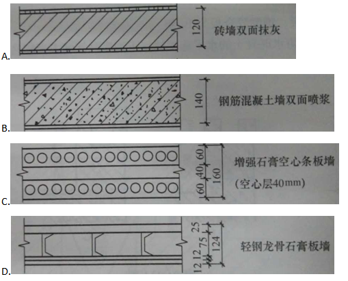 建筑材料与构造,章节练习,建筑构造