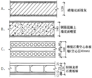建筑材料与构造,章节练习,建筑构造
