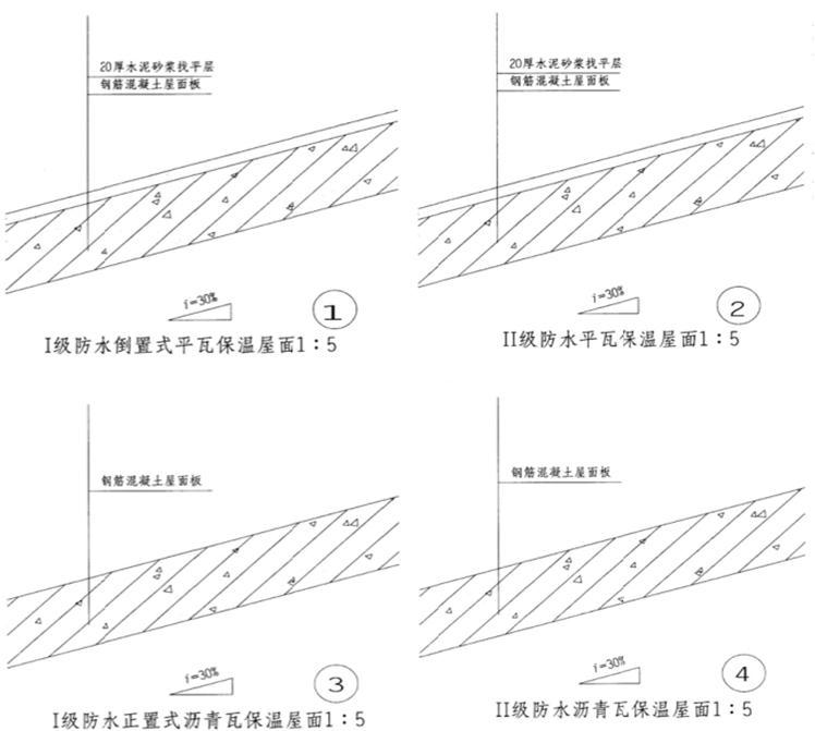 建筑技术设计作图题,章节练习,基础复习,综合练习