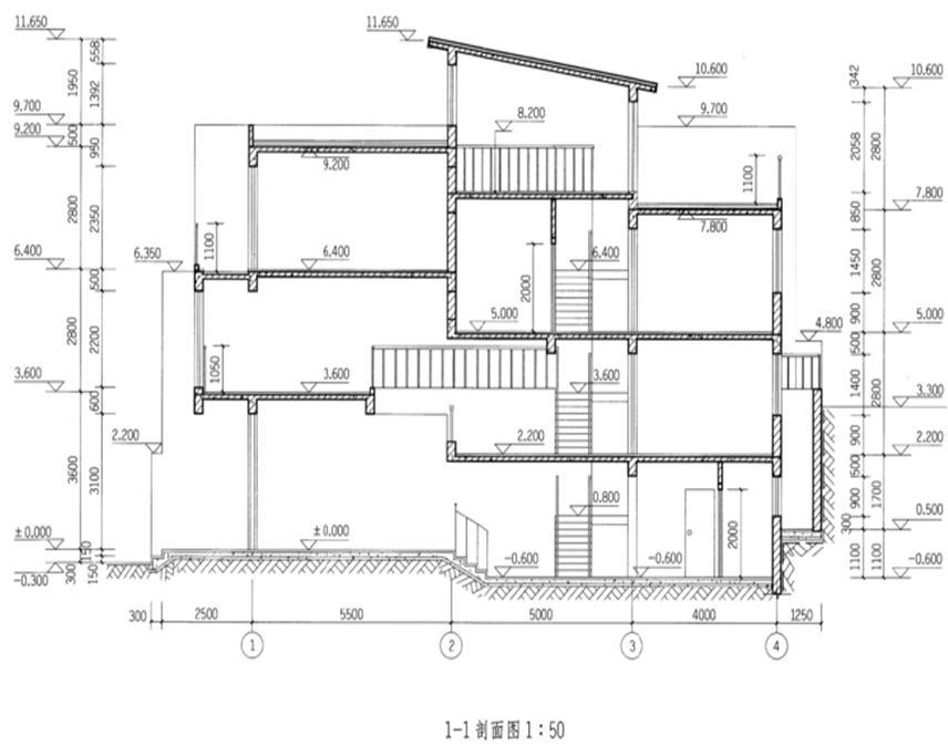 建筑技术设计作图题,预测试卷,一级建筑师建筑设计（作图题）预测试卷1