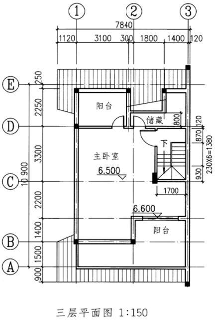 建筑技术设计作图题,预测试卷,一级建筑师建筑设计（作图题）预测试卷1