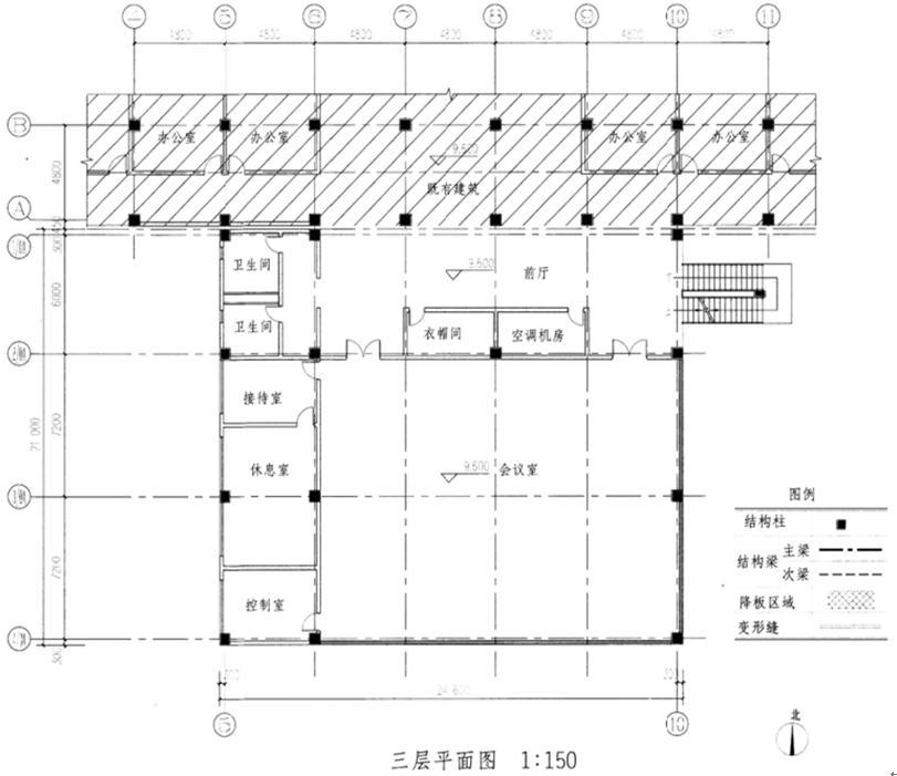 建筑技术设计作图题,预测试卷,一级建筑师建筑设计（作图题）预测试卷1