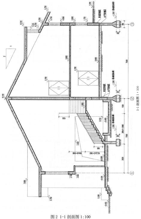 建筑技术设计作图题,预测试卷,一级建筑师建筑设计（作图题）预测试卷3