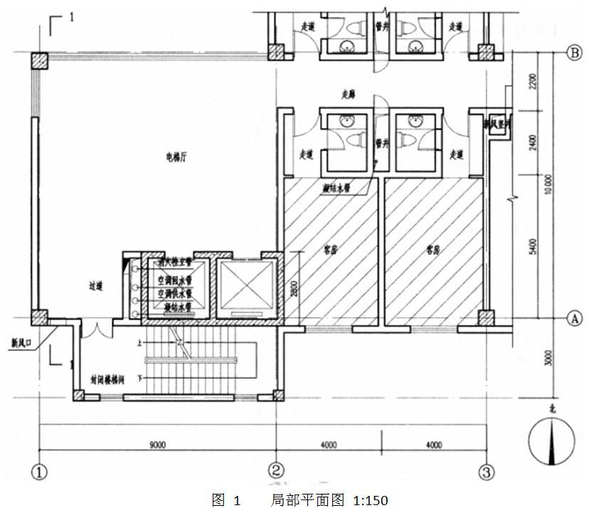 建筑技术设计作图题,预测试卷,一级建筑师建筑设计（作图题）预测试卷3